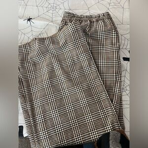 Treasure and Bond Plaid Pants